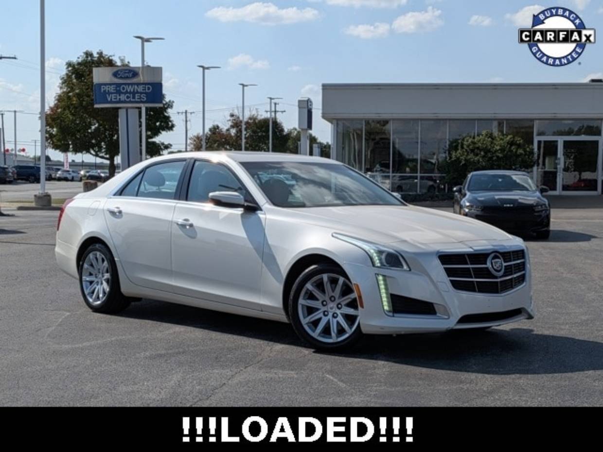 Used 2014 Cadillac CTS Sedan Luxury Collection with VIN 1G6AX5S32E0150688 for sale in Highland, IN