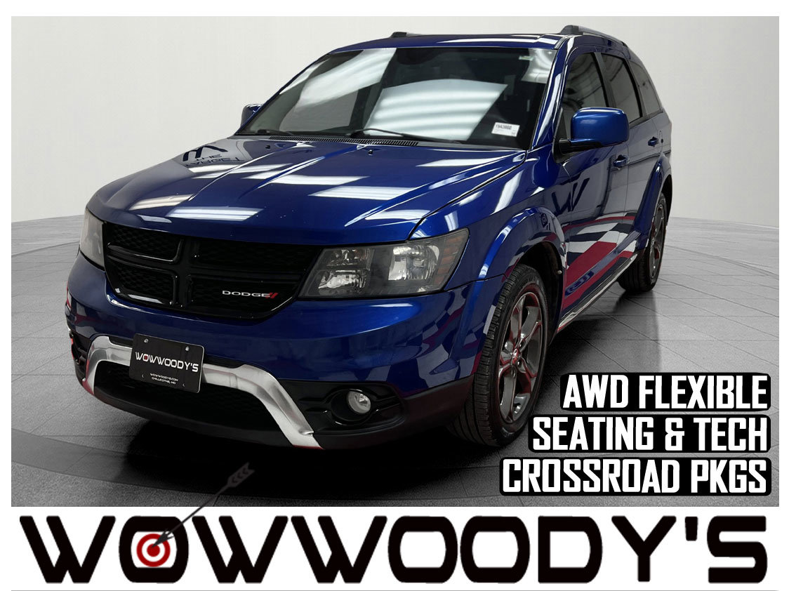 Used 2015 Dodge Journey Crossroad AWD 3.6L V6 Flexible Seating Group Popular Equipment Group Remote Start Third Row Seating