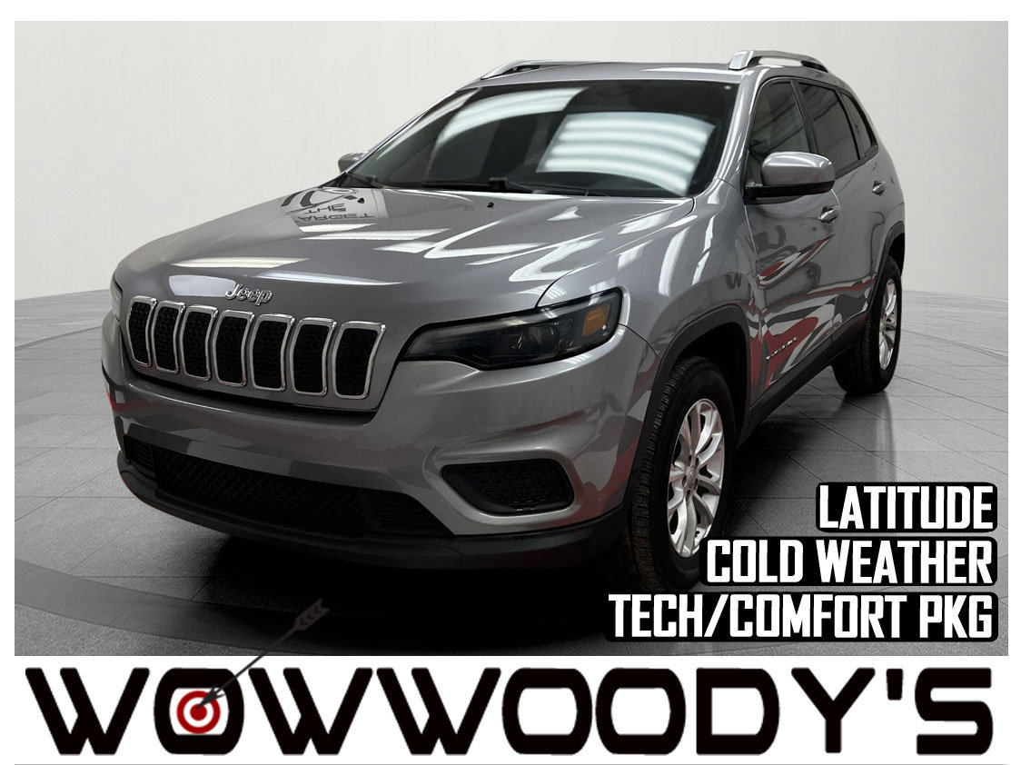 Used 2020 Jeep Cherokee Latitude 4X4 2.4L I4 Cold Weather Group Leather Heated Seats Backup Camera Remote Start