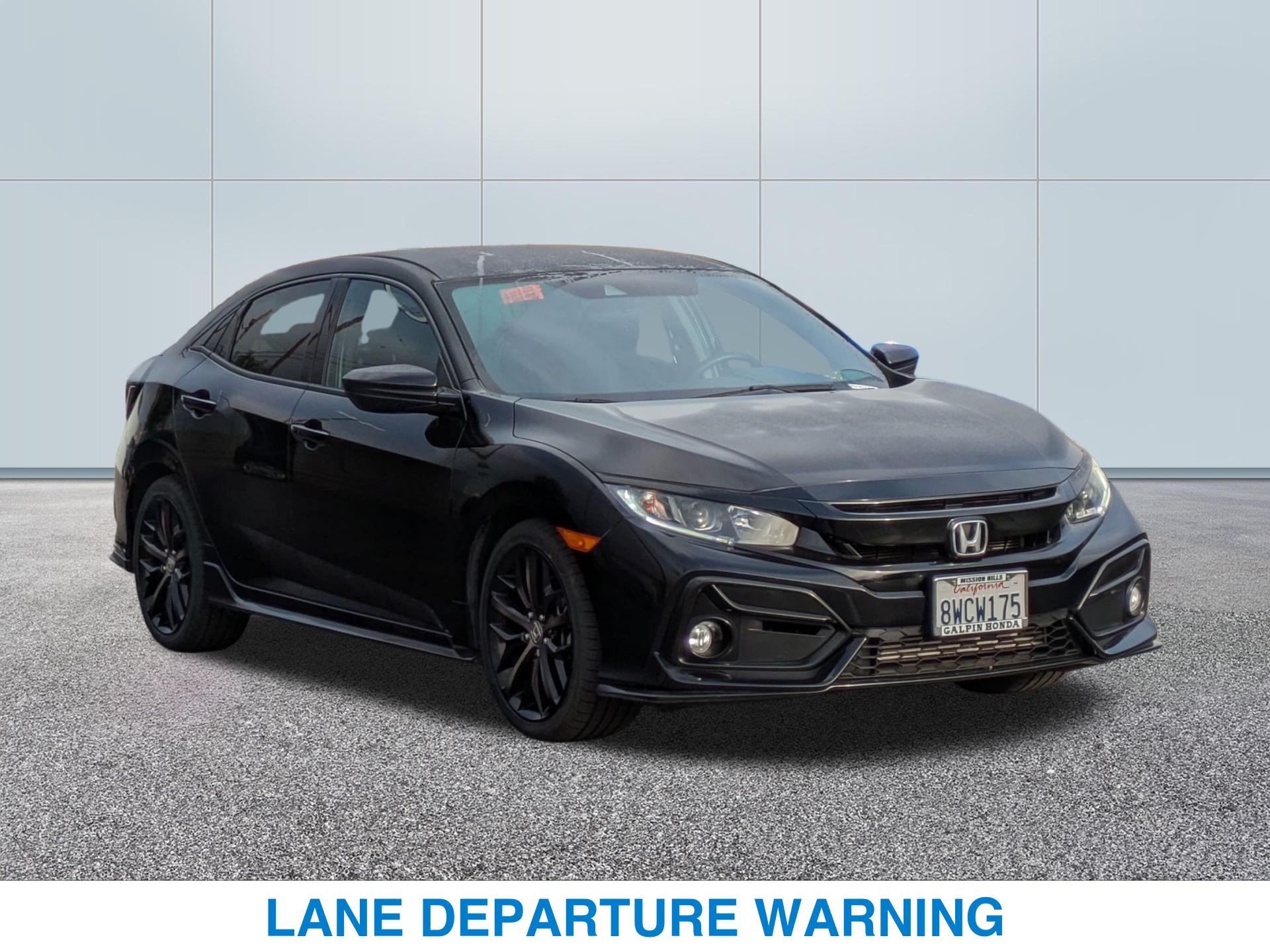 2021 Honda Civic Hatchback Sport photo 3