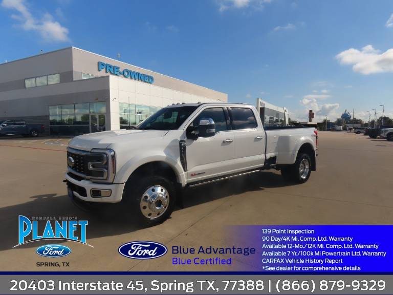 2025 Ford Super Duty F-450 DRW Platinum 4WD Crew Cab 8' Box