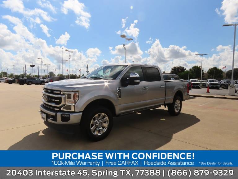 2021 Ford Super Duty F-250 SRW Platinum 4WD Crew Cab 6.75' Box