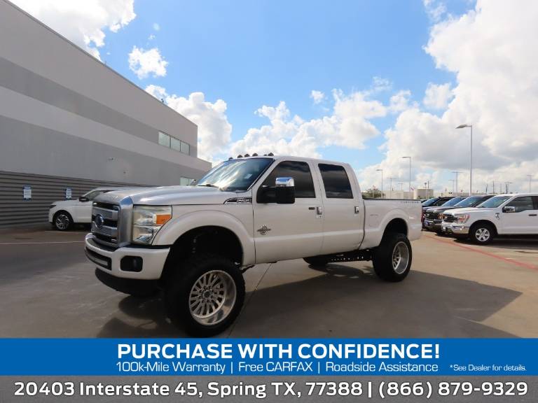 2015 Ford Super Duty F-250 SRW 4WD Crew Cab 156 Platinum