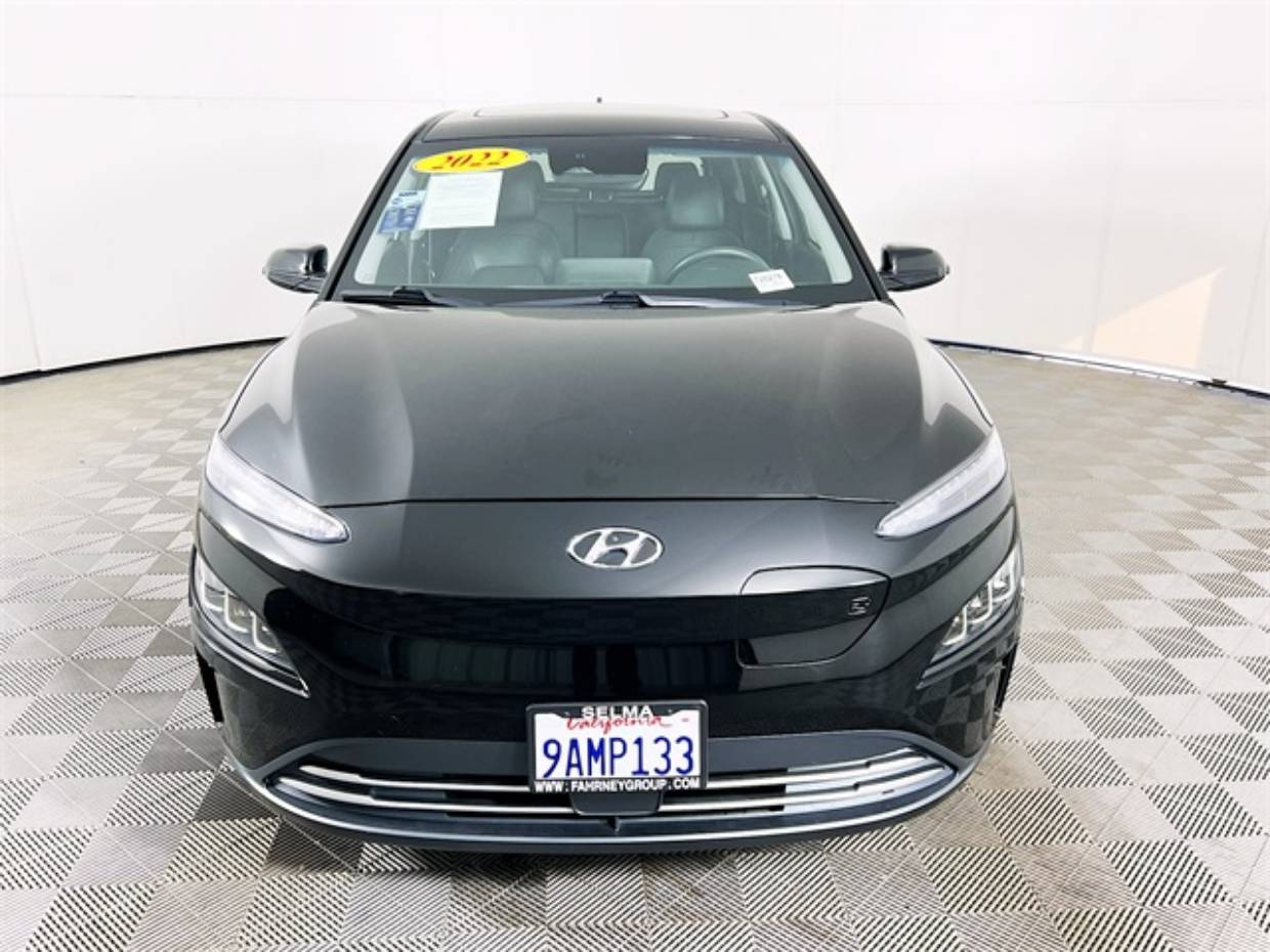 Used 2022 Hyundai Kona EV Limited with VIN KM8K53AGXNU151981 for sale in Selma, CA