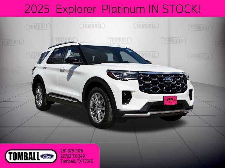 2025 Ford Explorer Platinum
