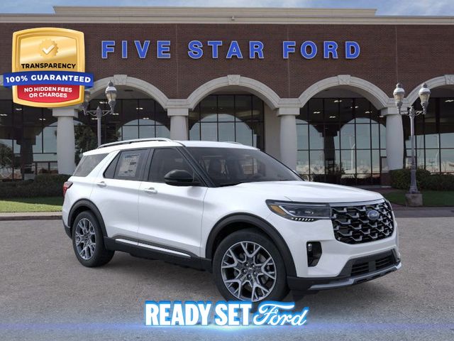 New 2025 Ford Explorer Platinum
