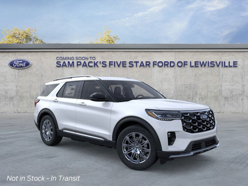 New 2025 Ford Explorer Platinum