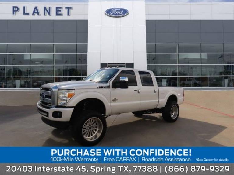 2015 Ford Super Duty F-250 SRW 4WD Crew Cab 156 Platinum