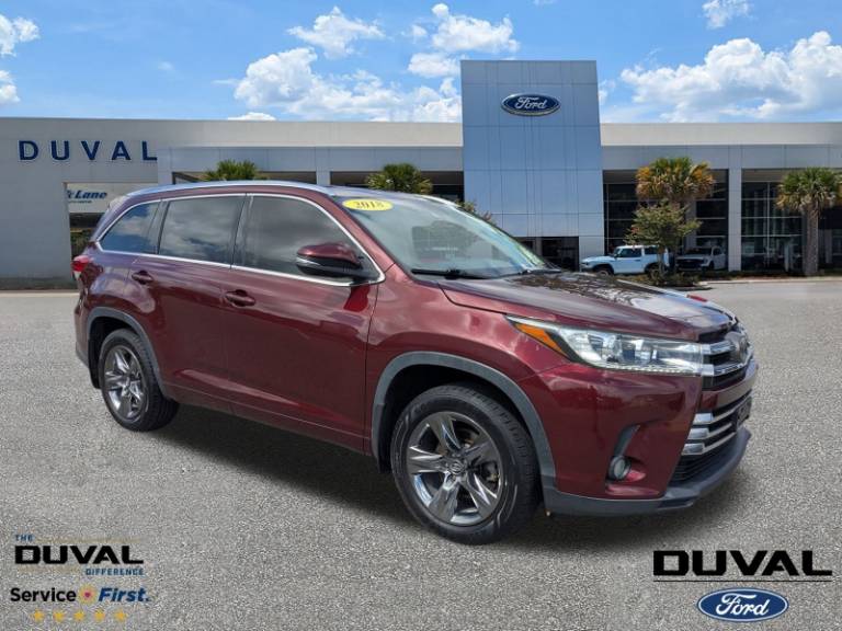 2018 Toyota Highlander Limited Platinum