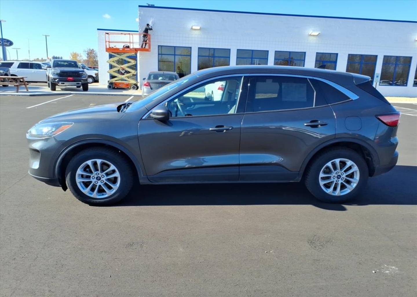 Used 2020 Ford Escape SE with VIN 1FMCU9G67LUA31058 for sale in Rice Lake, WI