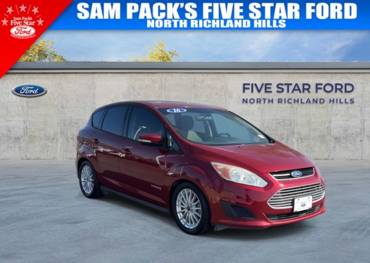 Used 2016 Ford C-Max SE with VIN 1FADP5AU3GL104055 for sale in North Richland Hills, TX