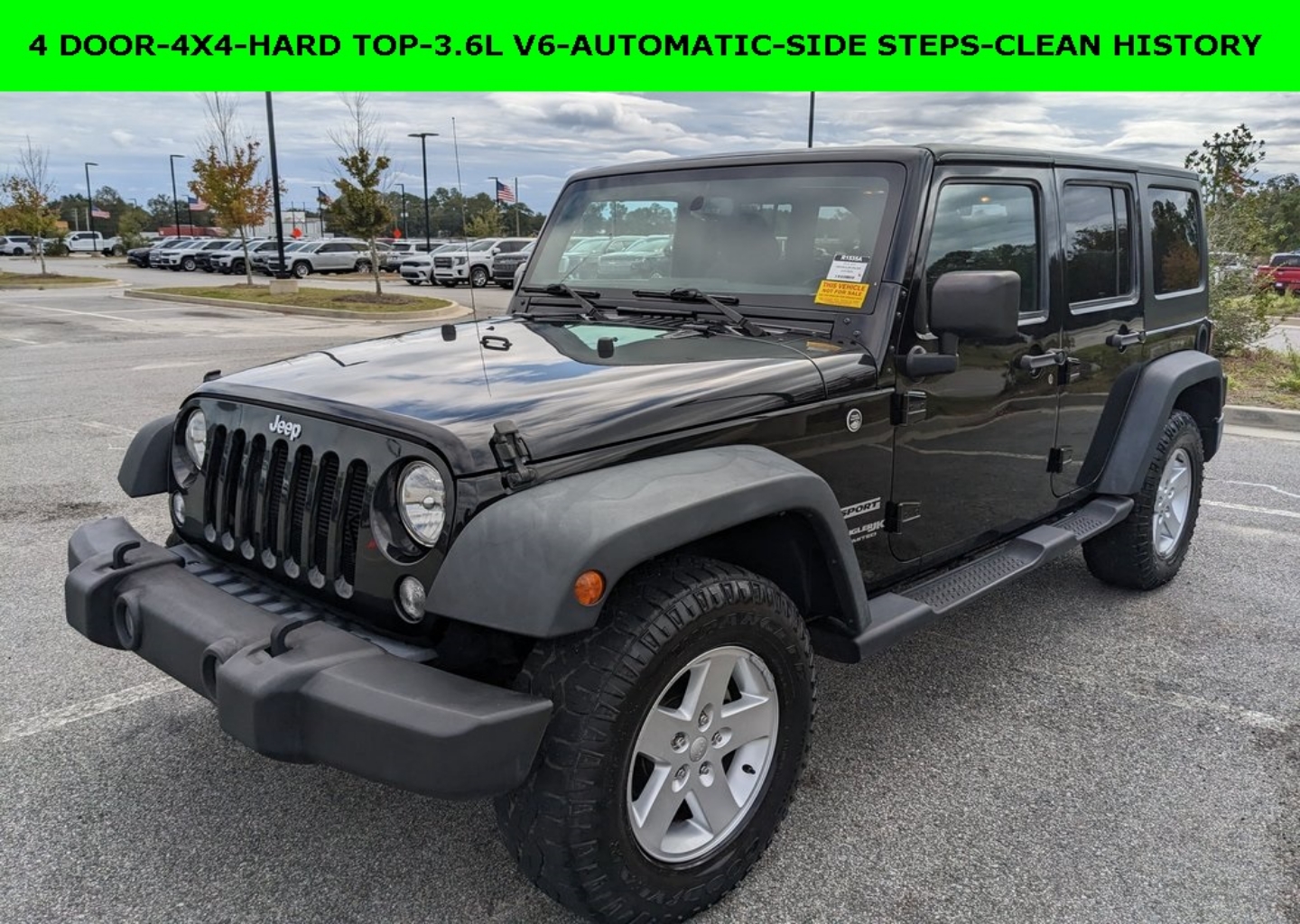 2018 Jeep Wrangler JK Unlimited Sport S