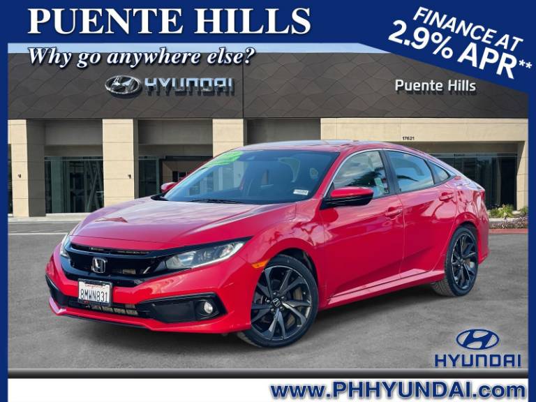2019 Honda Civic Sedan Sport