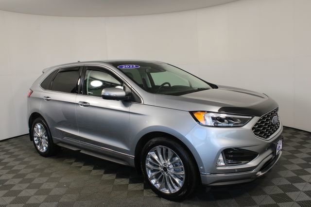 Used 2022 Ford Edge Titanium with VIN 2FMPK4K91NBA57899 for sale in Kansas City
