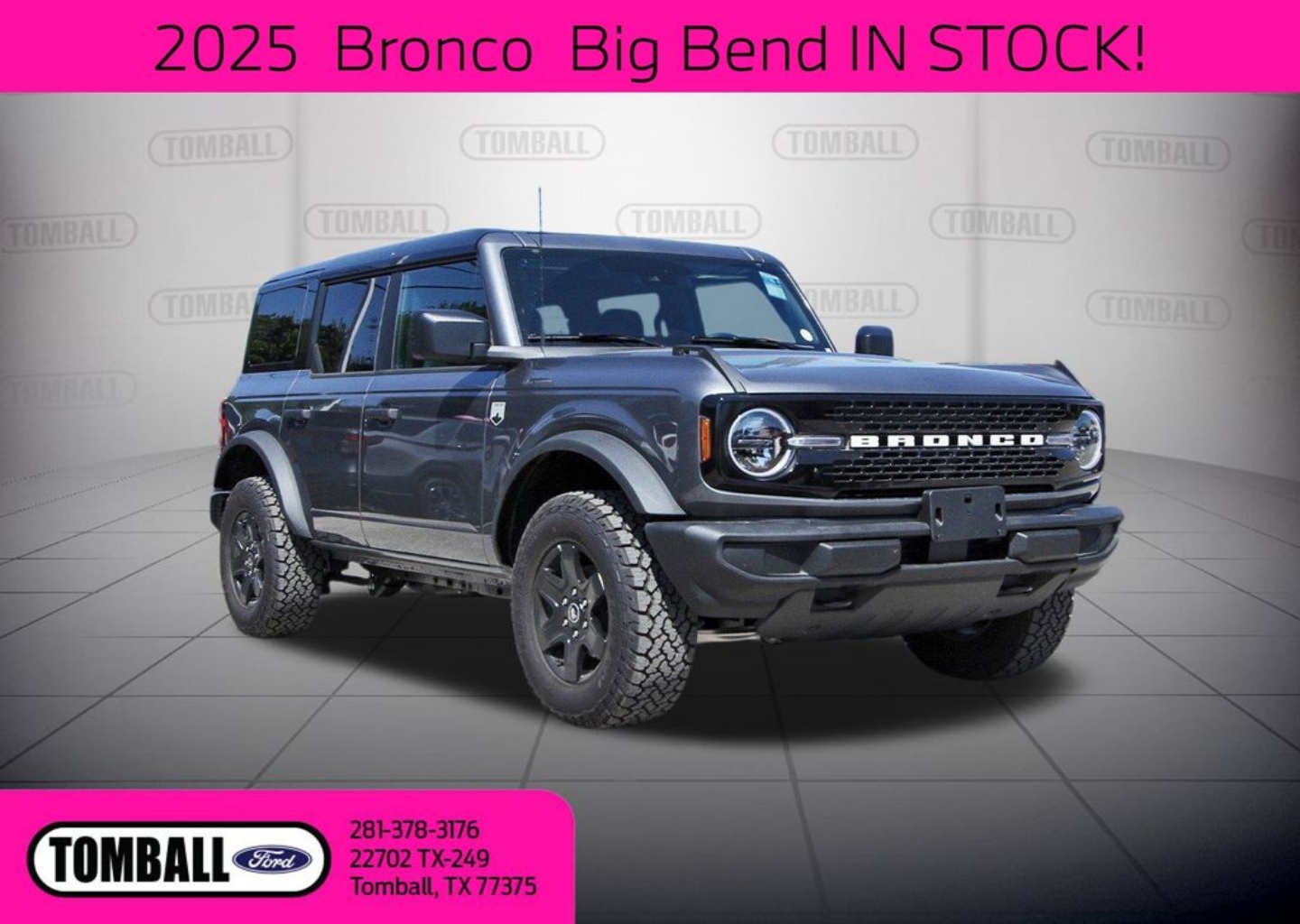 2025 Ford Bronco 4-Door Big Bend's photo