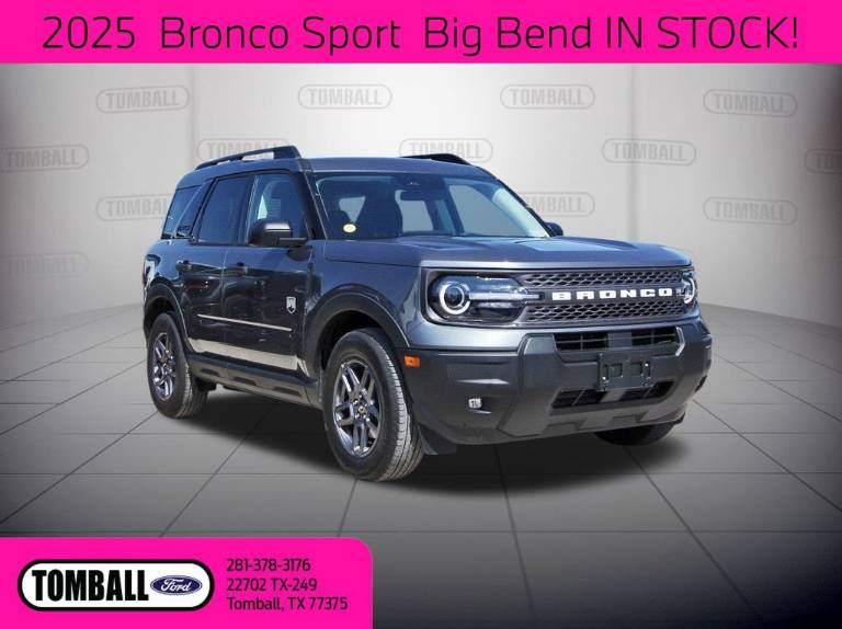 2025 Ford Bronco Sport BIG Bend