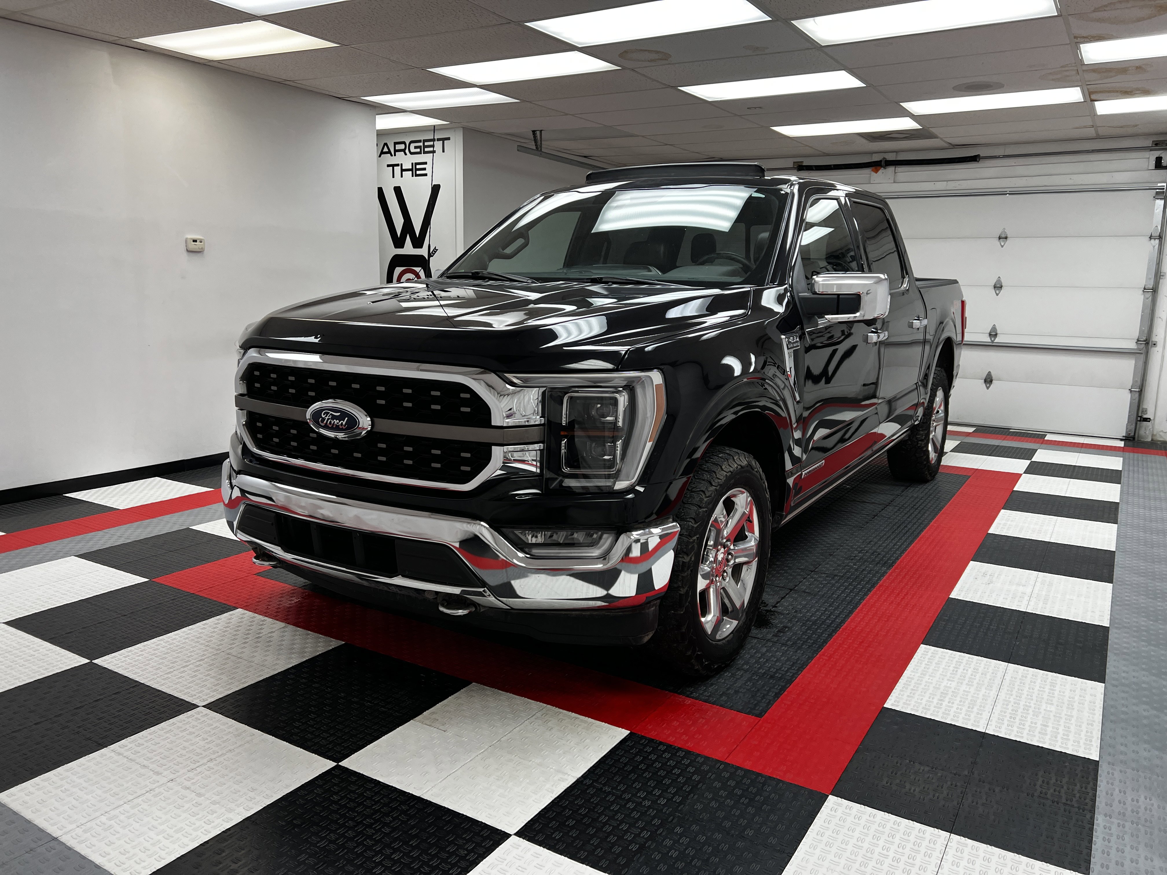 Used 2021 Ford F-150 King Ranch Crew Cab 4X4 3.5L V6 Powerboost Full Hybrid King Ranch Chrome Appearance Package Twin Panel Moonroof