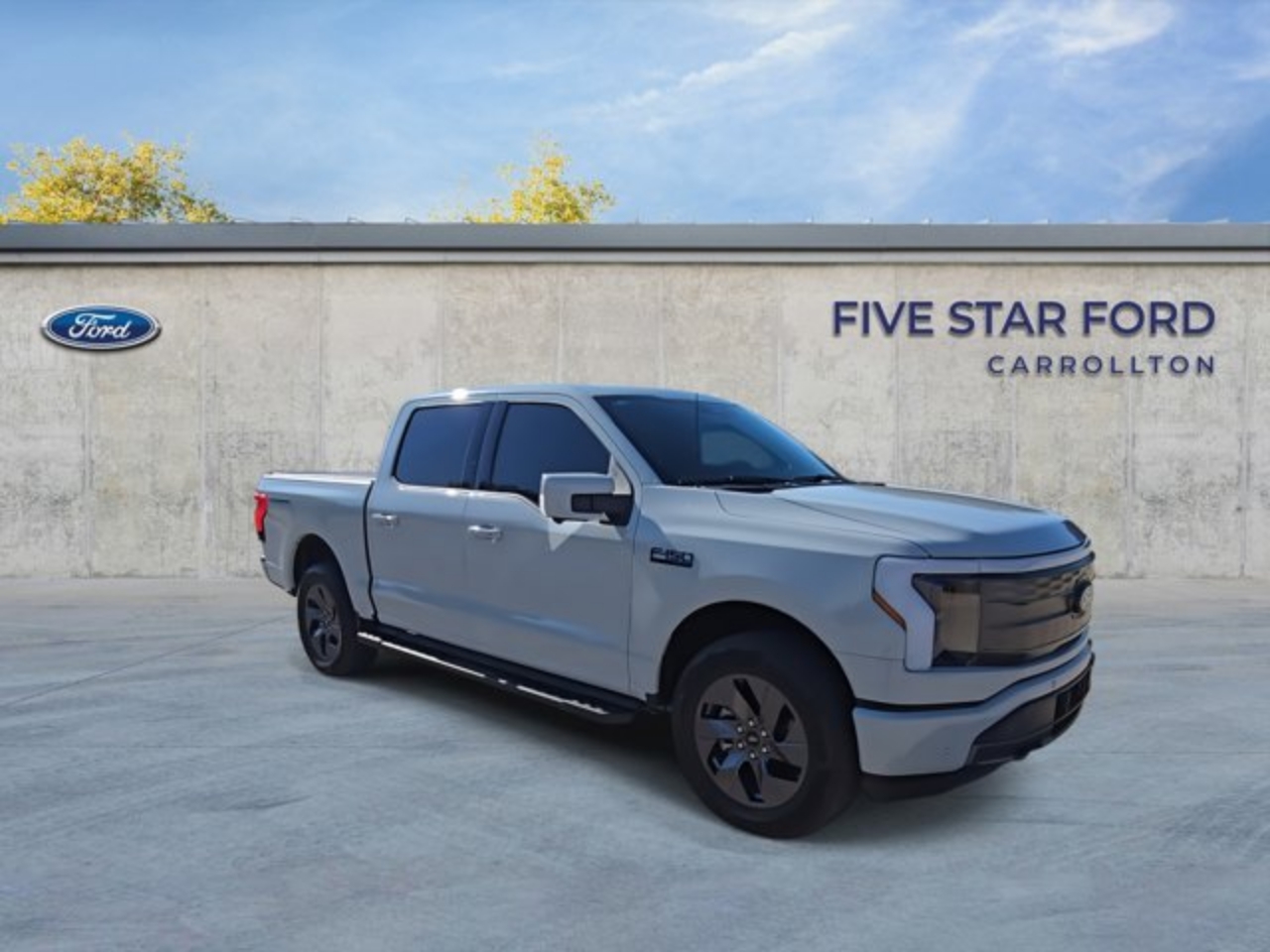 Certified 2024 Ford F-150 Lightning Lariat with VIN 1FT6W5L7XRWG09413 for sale in Carrollton, TX