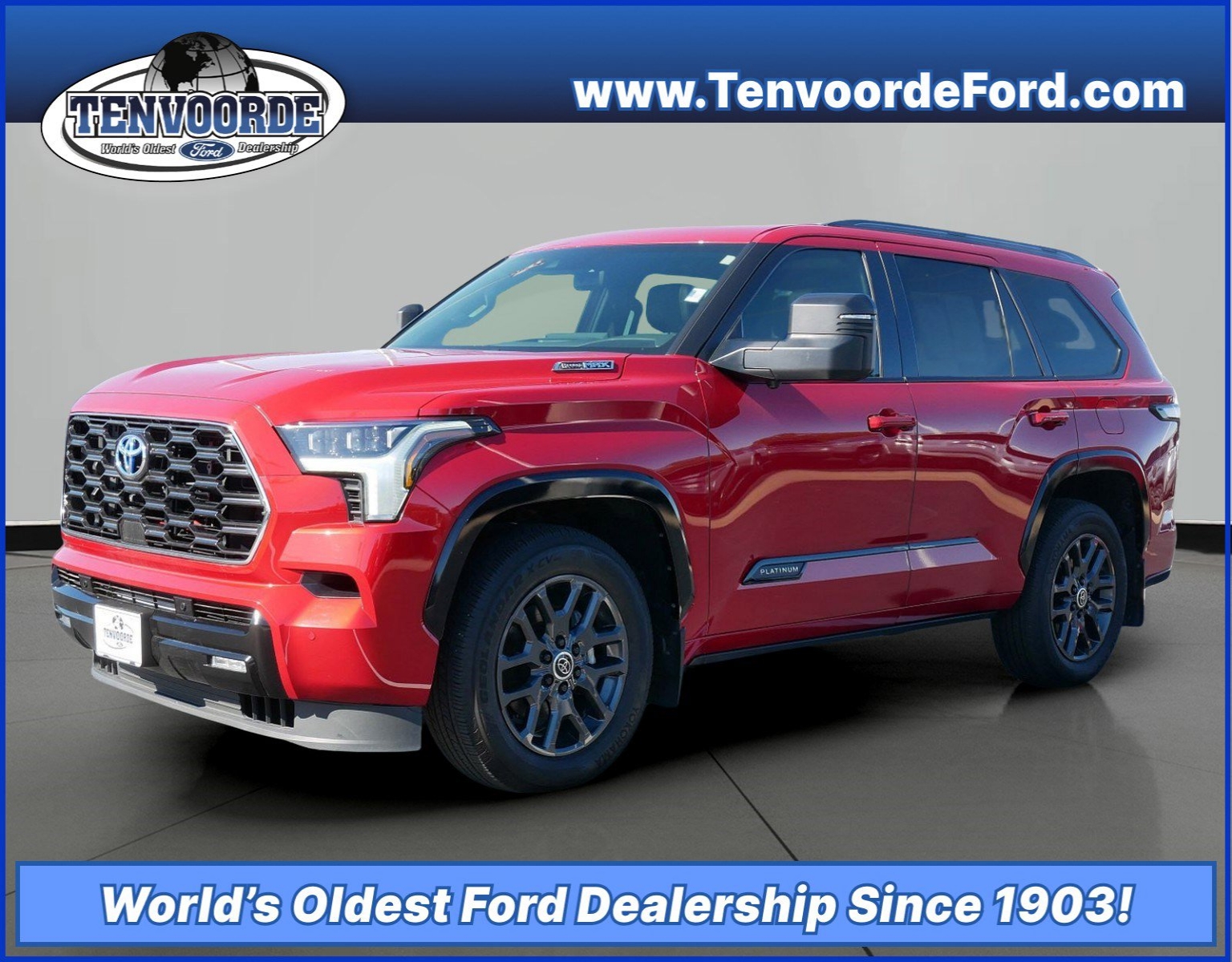 2024 Toyota Sequoia Platinum's photo