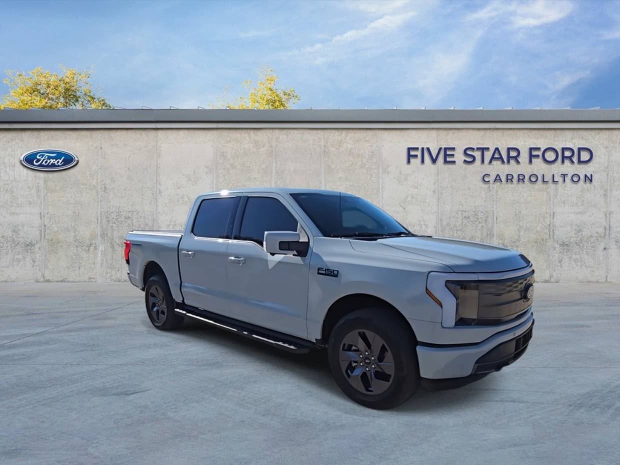 Certified 2024 Ford F-150 Lightning Lariat with VIN 1FT6W5L7XRWG09413 for sale in Dallas, TX