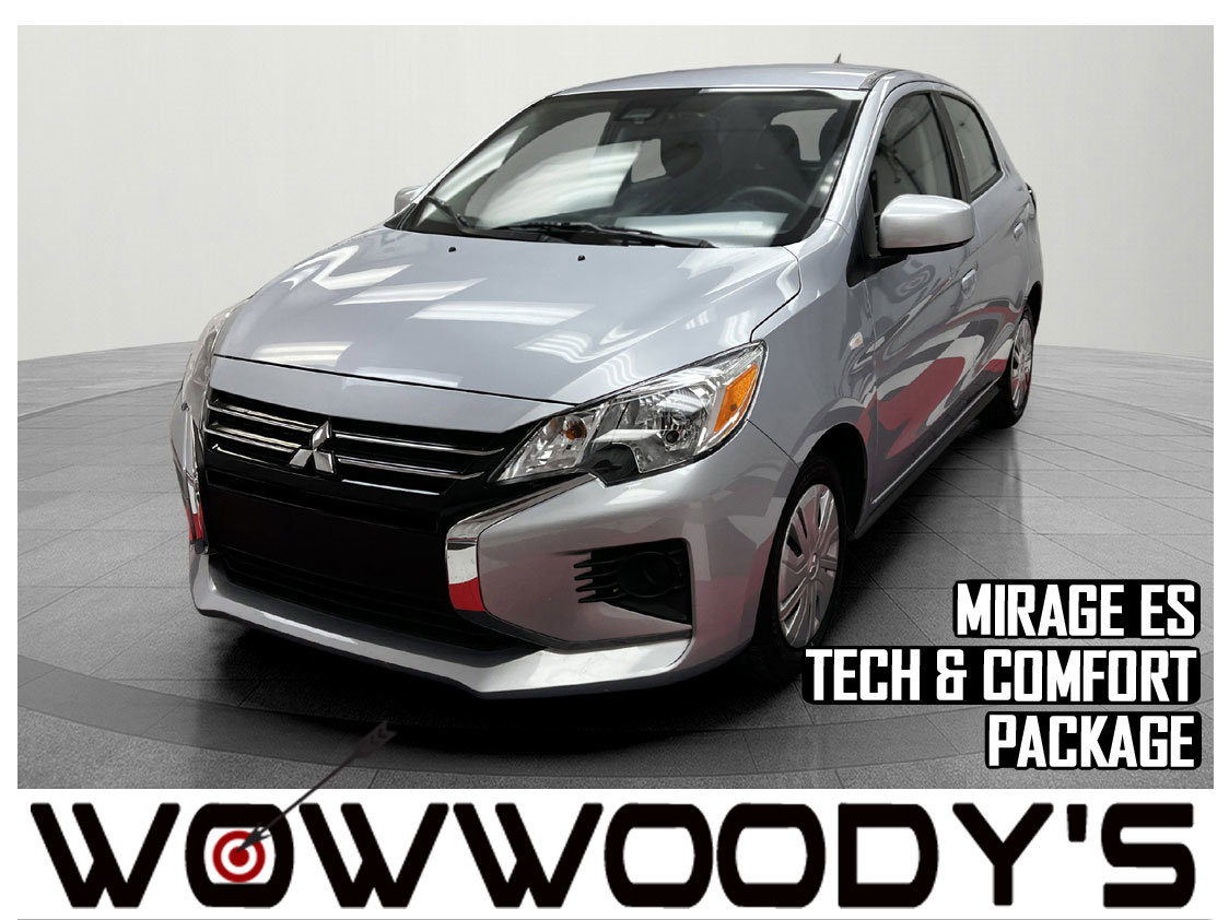 Used 2024 Mitsubishi Mirage ES FWD 1.2L I3 Touch Screen Display Backup Camera Cruise Control 43MPG