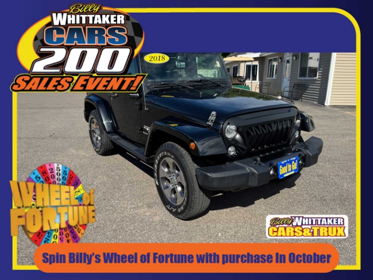 2018 Jeep Wrangler Sahara
