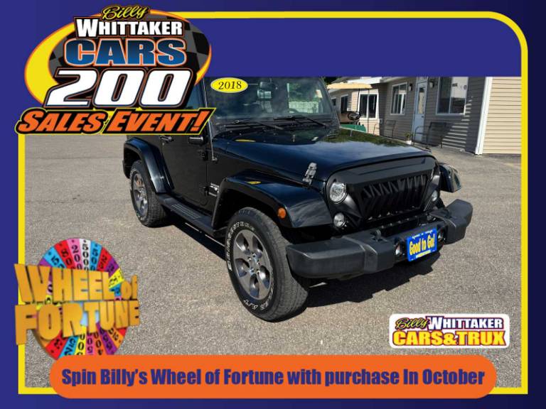 2018 Jeep Wrangler Sahara
