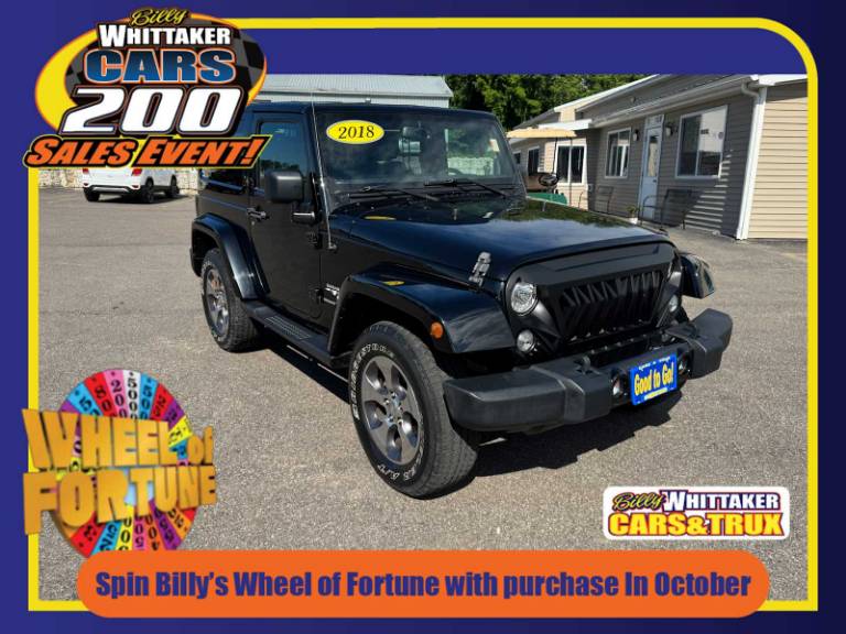 2018 Jeep Wrangler Sahara