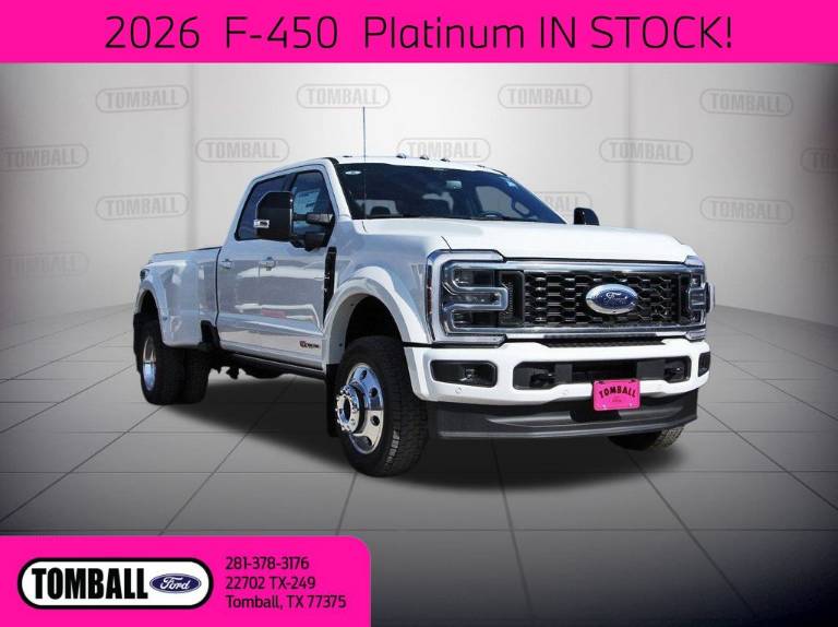 2026 Ford F-450SD Platinum