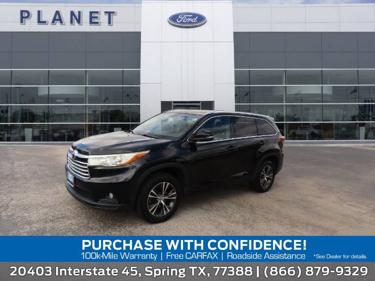 2016 Toyota Highlander FWD 4DR V6 XLE
