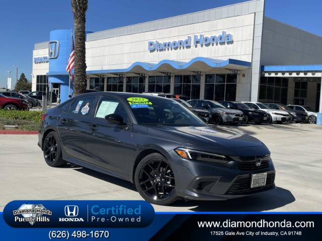 2022 Honda Civic Sedan Sport