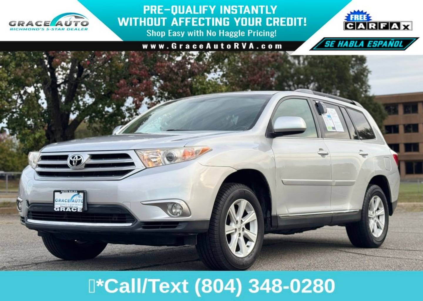 2012 Toyota Highlander SE