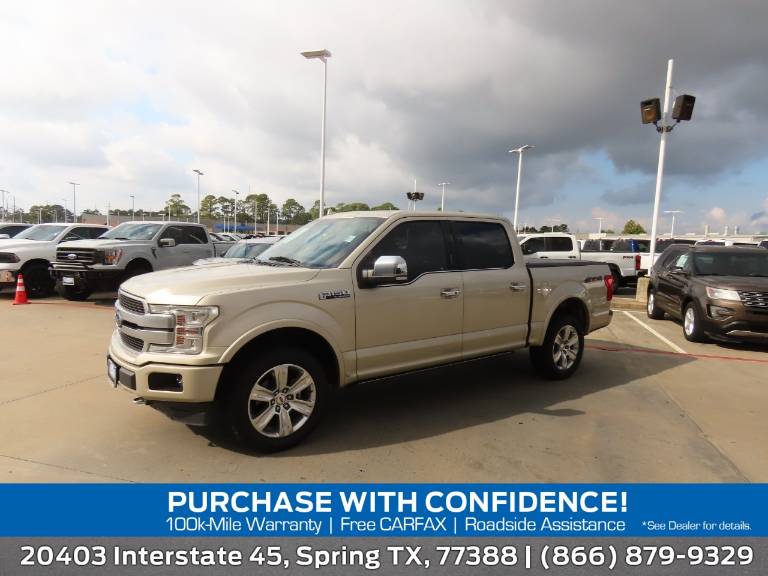 2018 Ford F-150 Platinum 4WD SuperCrew 5.5' Box