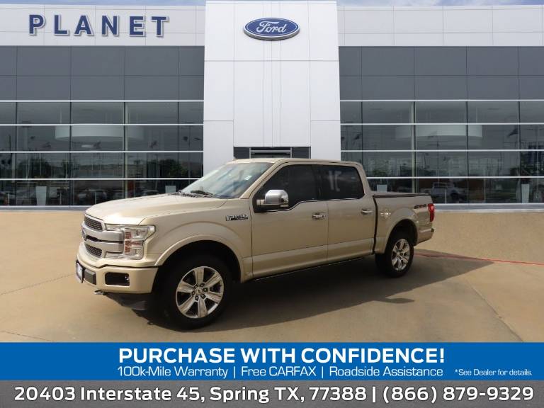 2018 Ford F-150 Platinum 4WD SuperCrew 5.5' Box