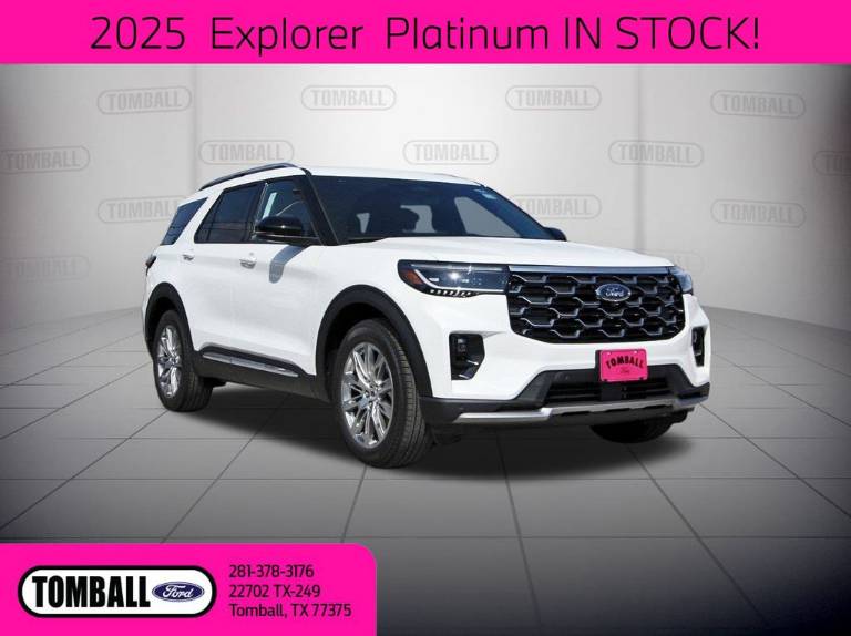 2025 Ford Explorer Platinum