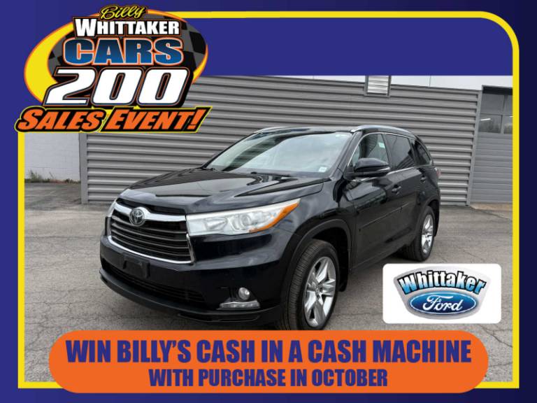 2015 Toyota Highlander Limited Platinum