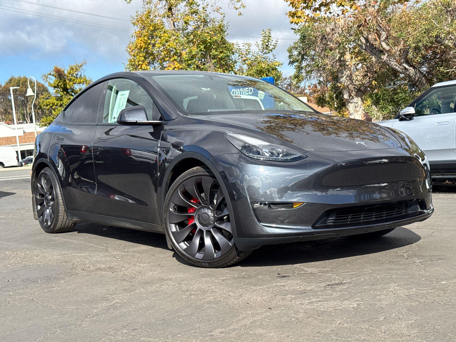 Used 2024 Tesla Model Y Performance with VIN 7SAYGDEFXRF028330 for sale in Encinitas, CA