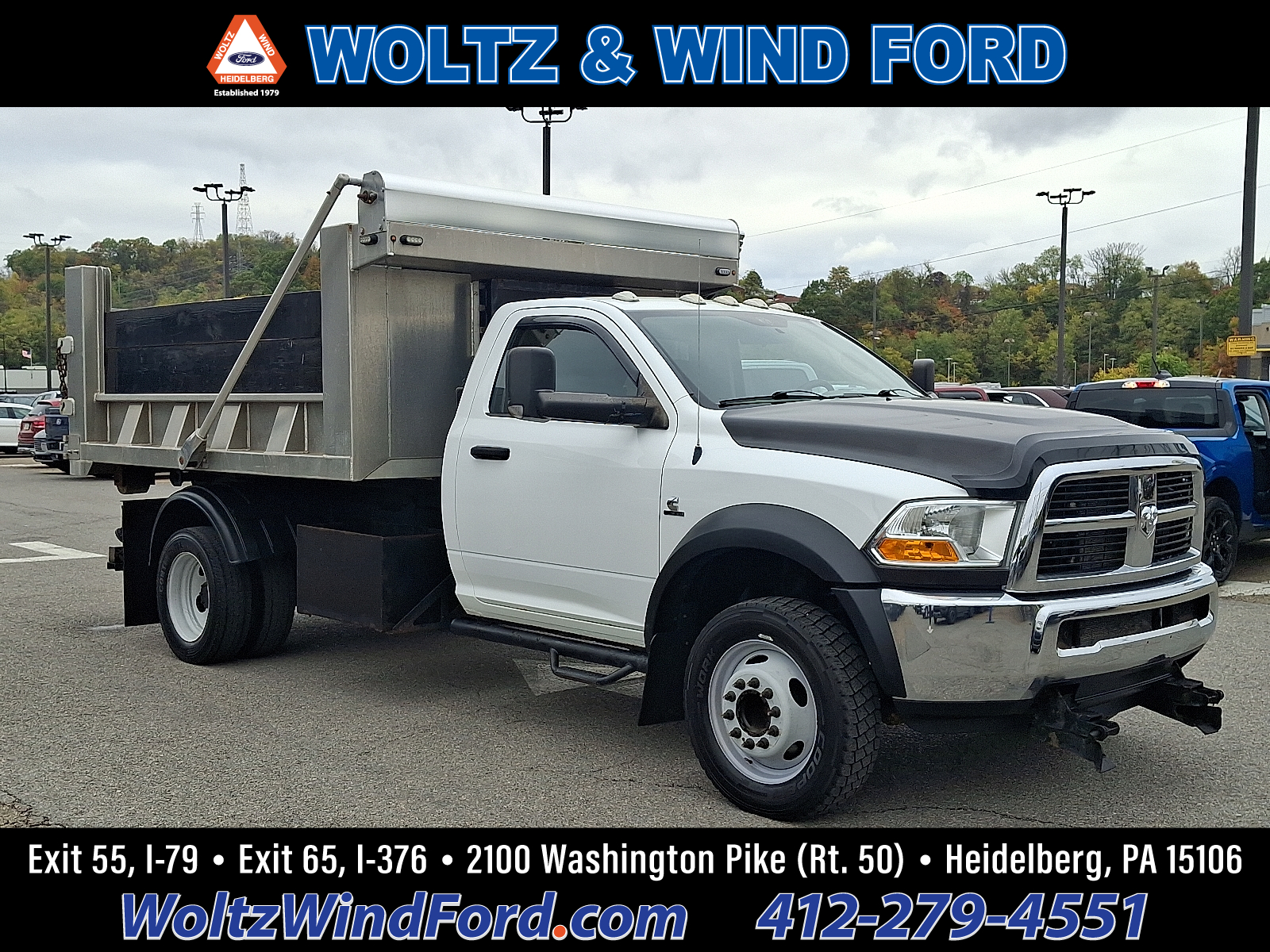 2012 RAM RAM 5500 4X4 2DR Regular Cab 168.5 IN. WB