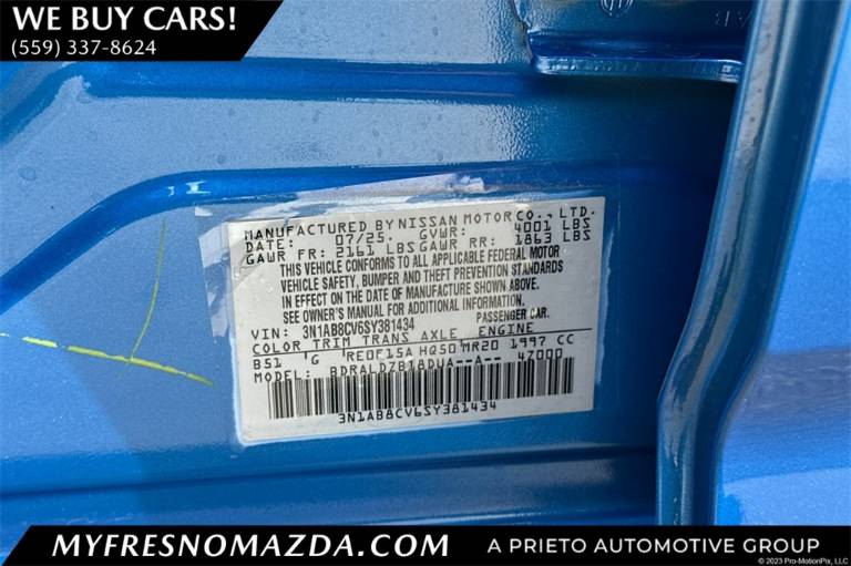 2025 Nissan Sentra SV