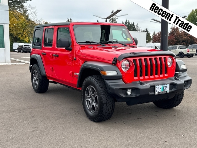 2018 Jeep Wrangler Unlimited Sport S