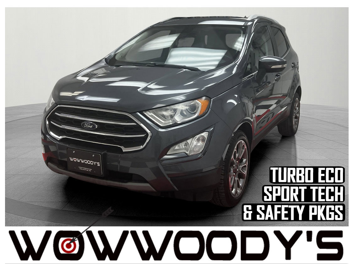 Used 2020 Ford Ecosport Titanium FWD 1.0L I3 Turbo EcoBoost® Sunroof Leather Heated Seats Navigation Backup Camera