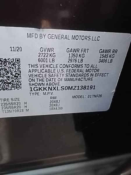 2021 GMC Acadia Denali