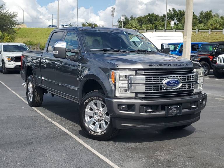 2019 Ford Super Duty F-350 SRW Platinum