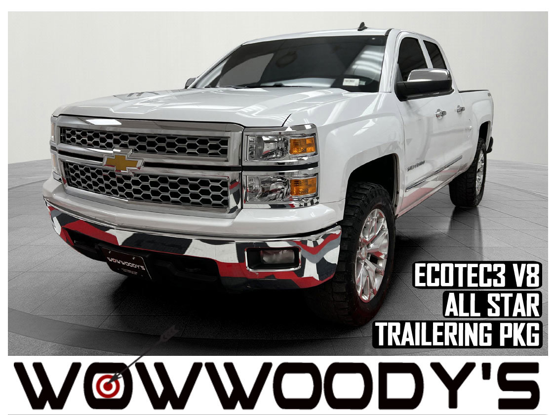 Used 2014 Chevrolet Silverado 1500 LT Extended Cab 4X4 5.3L V8 Ecotec3 ALL Star Edition Trailering Package Backup Camera Remote Start