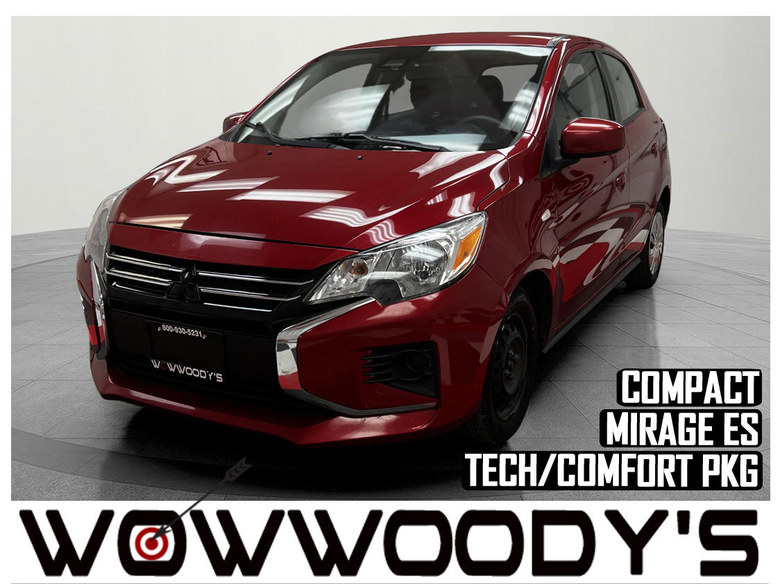 Used 2021 Mitsubishi Mirage ES FWD 1.2L I3 Touch Screen Display Backup Camera Cruise Control 43MPG