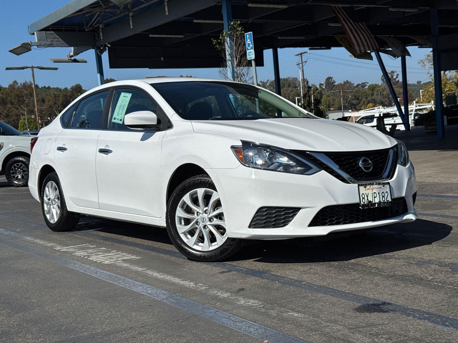 Used 2019 Nissan Sentra SV with VIN 3N1AB7AP6KY354331 for sale in Encinitas, CA