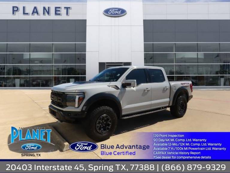 2024 Ford F-150 Raptor 4WD SuperCrew 5.5' Box