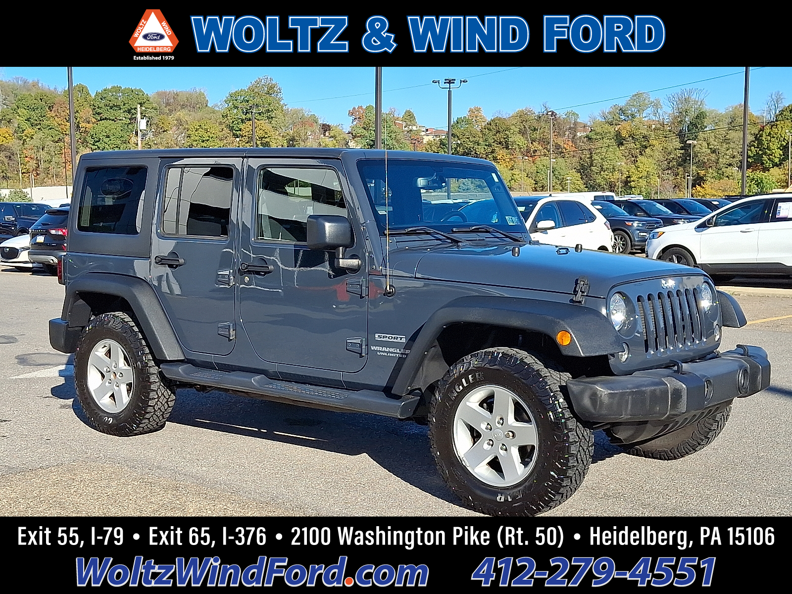 2017 Jeep Wrangler Unlimited Sport