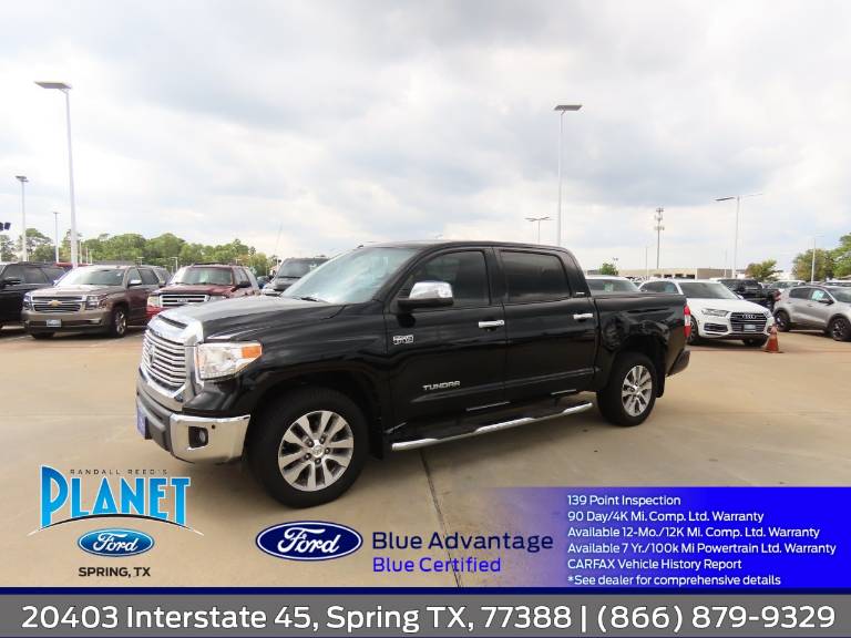 2017 Toyota Tundra 2WD Limited CrewMax 5.5' Bed 5.7L FFV