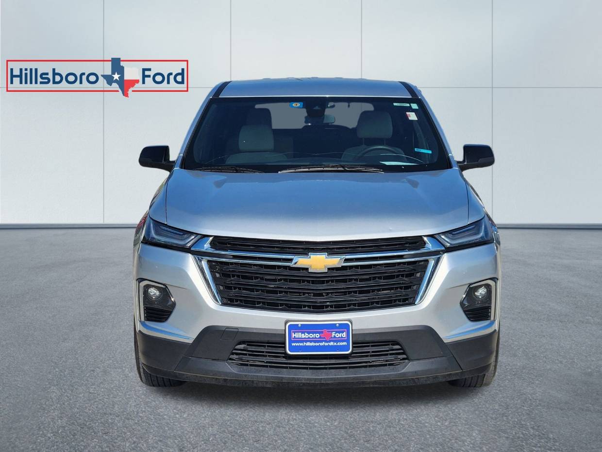 Used 2022 Chevrolet Traverse LS with VIN 1GNERFKWXNJ113219 for sale in Hillsboro, TX